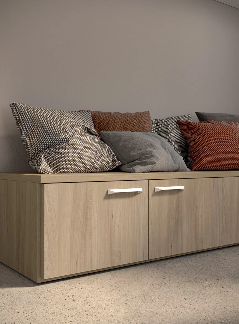 FAER AMBIENTI - BEDROOM - A multifunctional space that becomes expression
of...