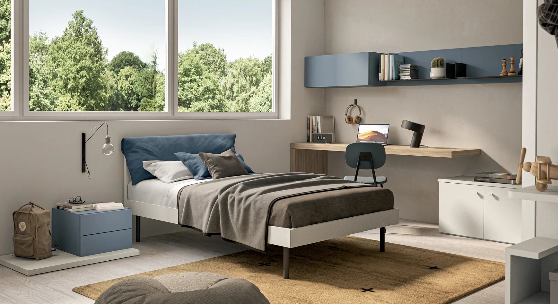 FAER AMBIENTI - BEDROOM - A multifunctional space that becomes expression
of...