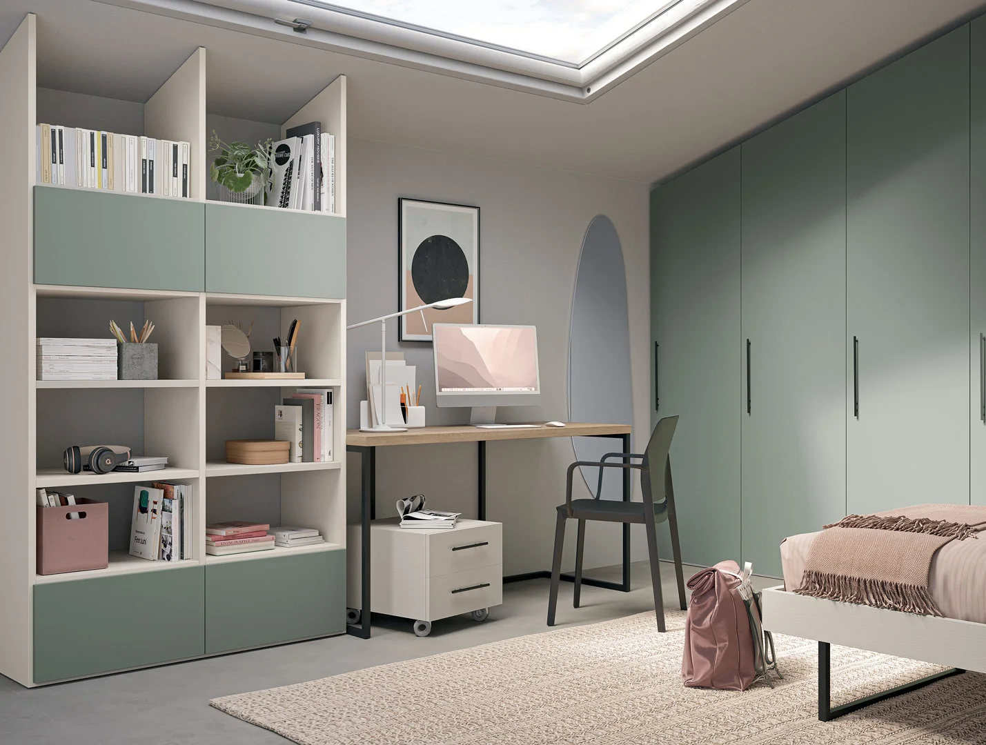 FAER AMBIENTI - BEDROOM - A multifunctional space that becomes expression
of...