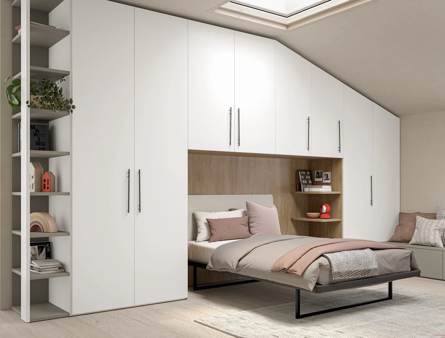 FAER AMBIENTI - BEDROOM - A multifunctional space that becomes expression
of...