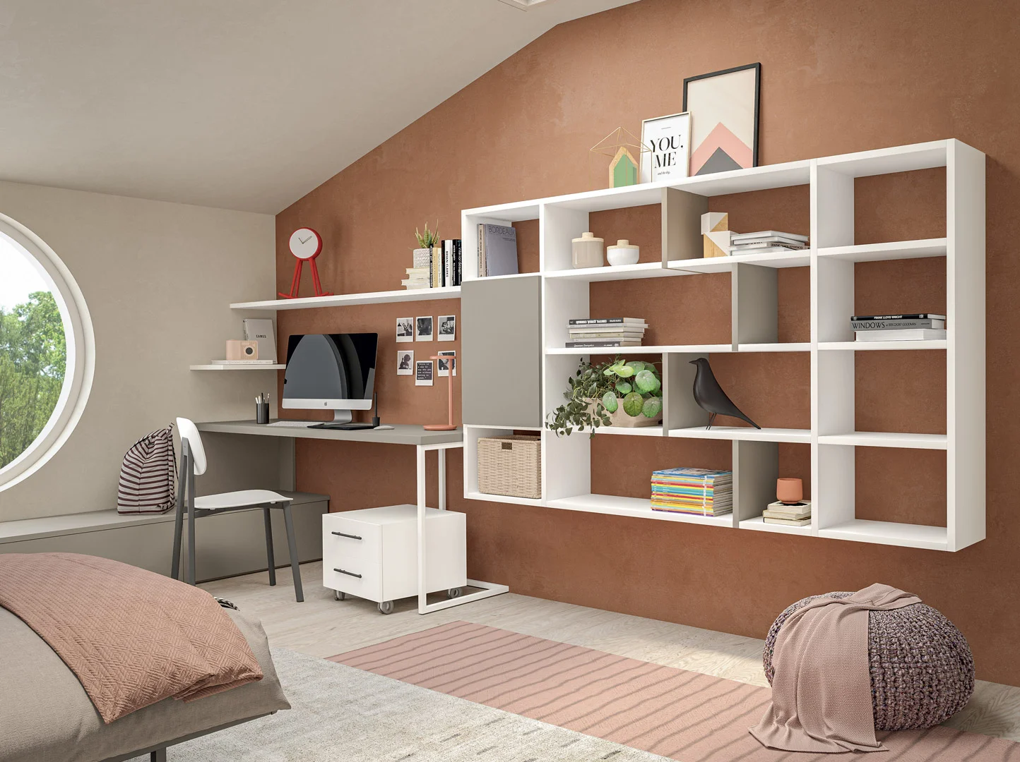FAER AMBIENTI - BEDROOM - A multifunctional space that becomes expression
of...