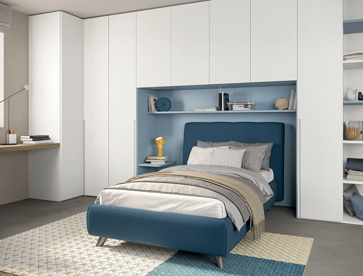 FAER AMBIENTI - BEDROOM - A multifunctional space that becomes expression
of...