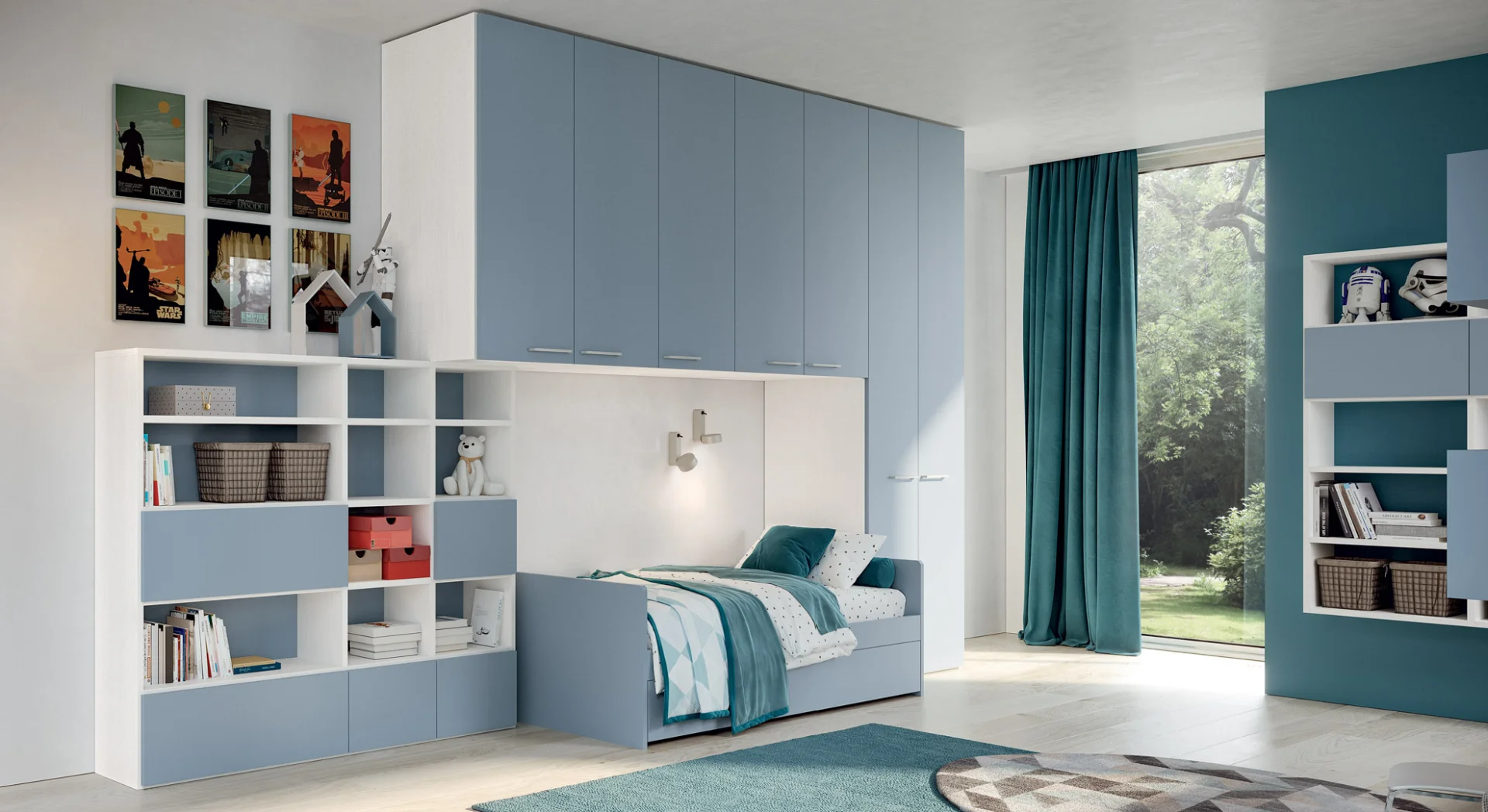 FAER AMBIENTI - BEDROOM - A multifunctional space that becomes expression
of...