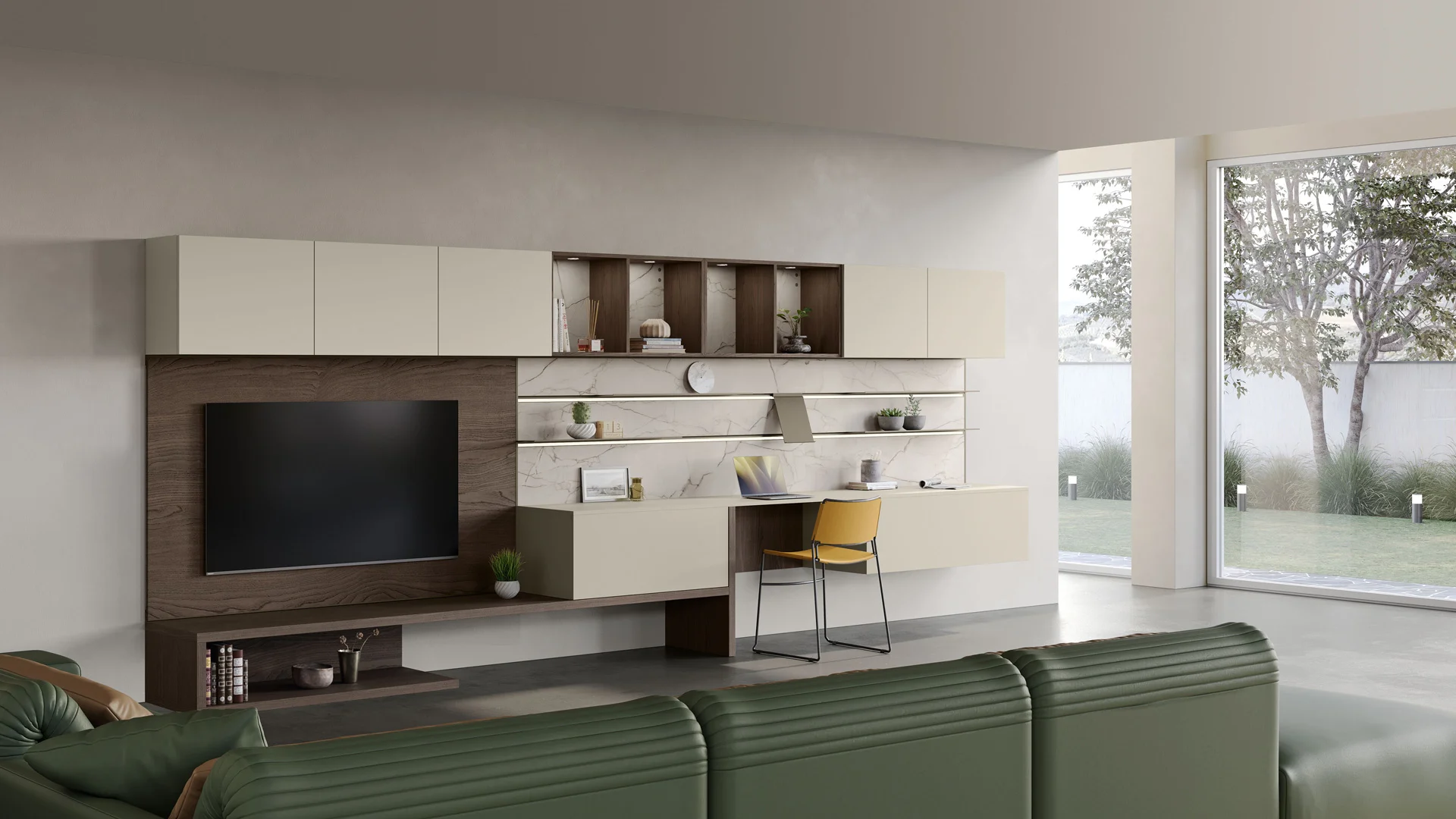 CREO - Living Room  - living room spaces can be interpreted with flexibi...