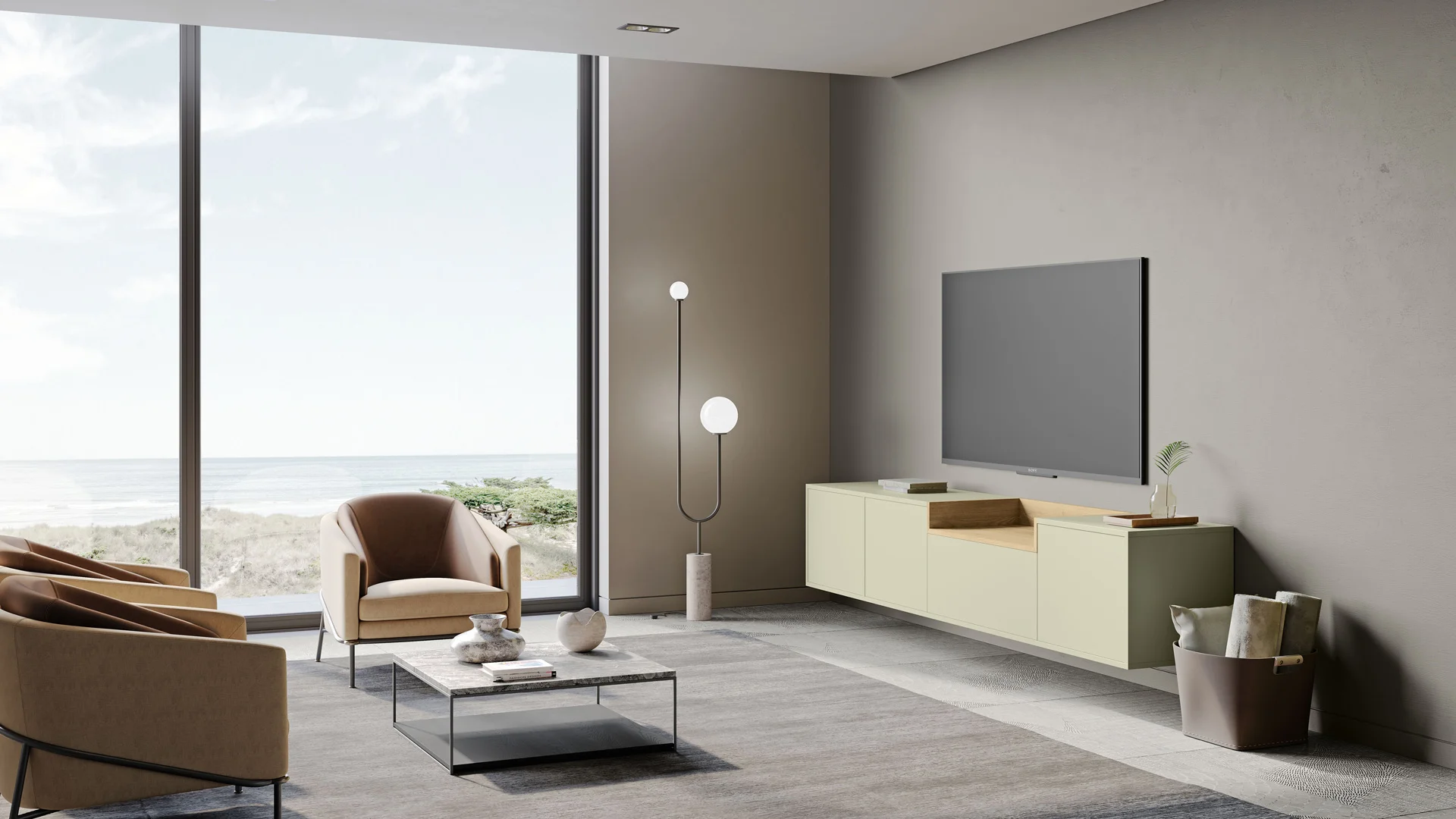 CREO - Living Room  - living room spaces can be interpreted with flexibi...