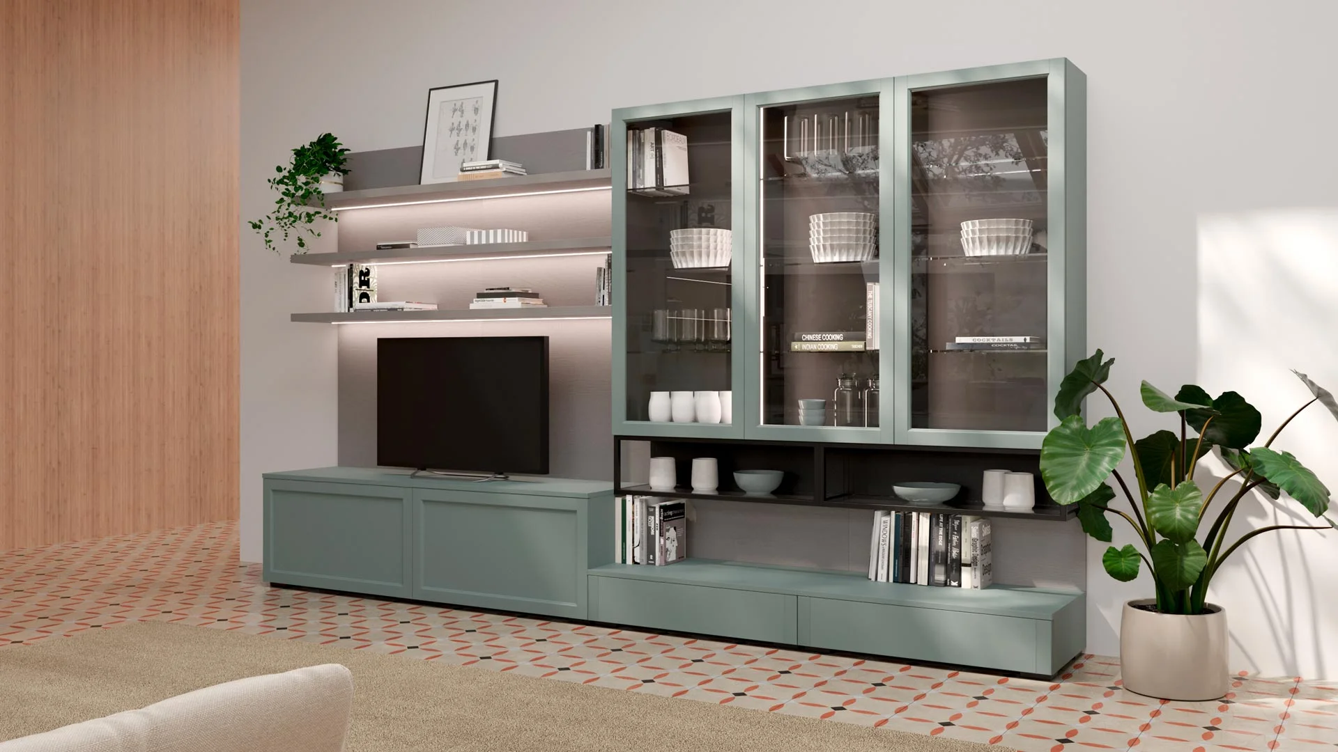 CREO - Living Room  - living room spaces can be interpreted with flexibi...