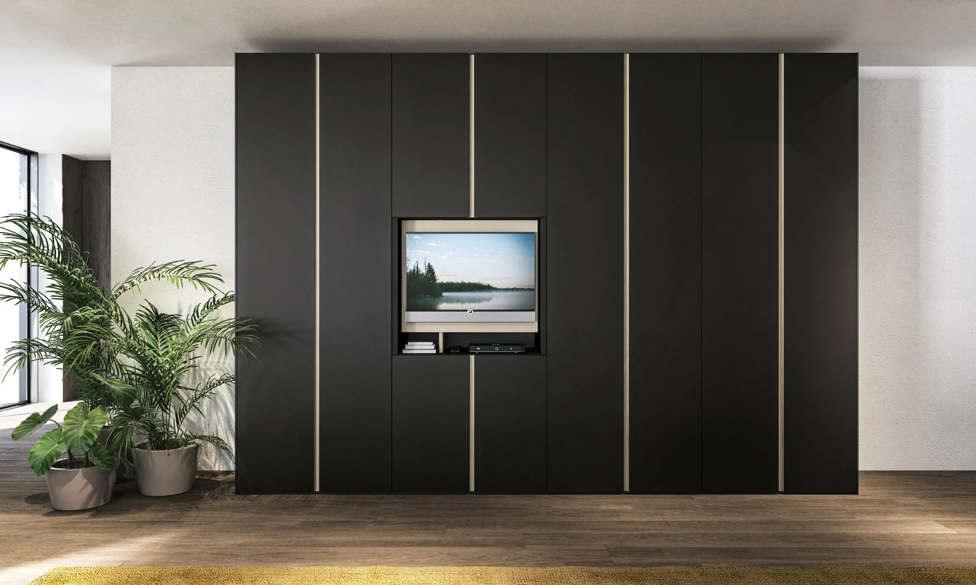 Faer Ambienti - walk in wardrobe - Atelier Notte is a complete collection marked
by a...