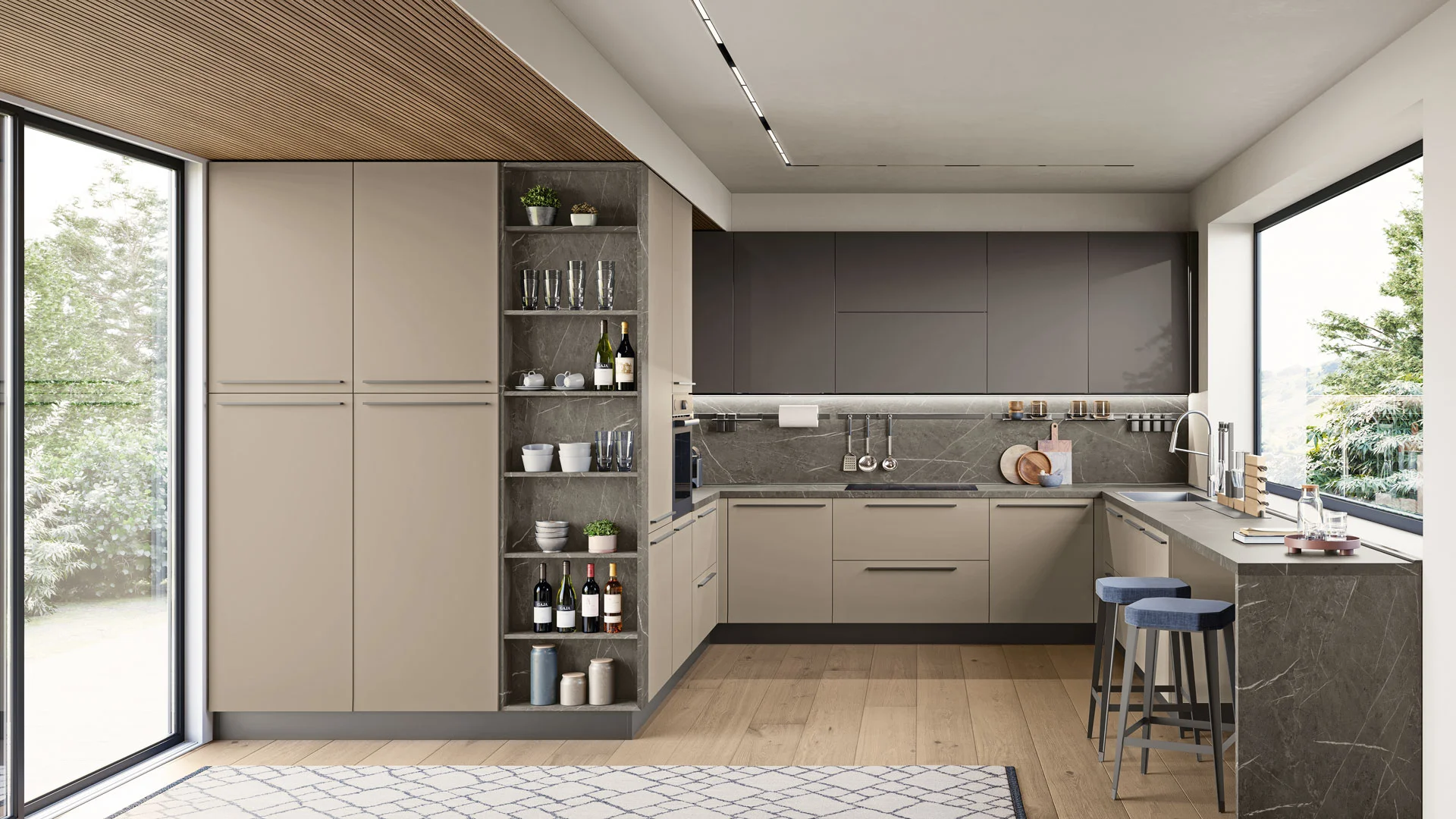 Color Lab - COLORLab is the model dedicated to Creo Kitchens lacquers. - Thanks to an extraordinary range of available lacq...