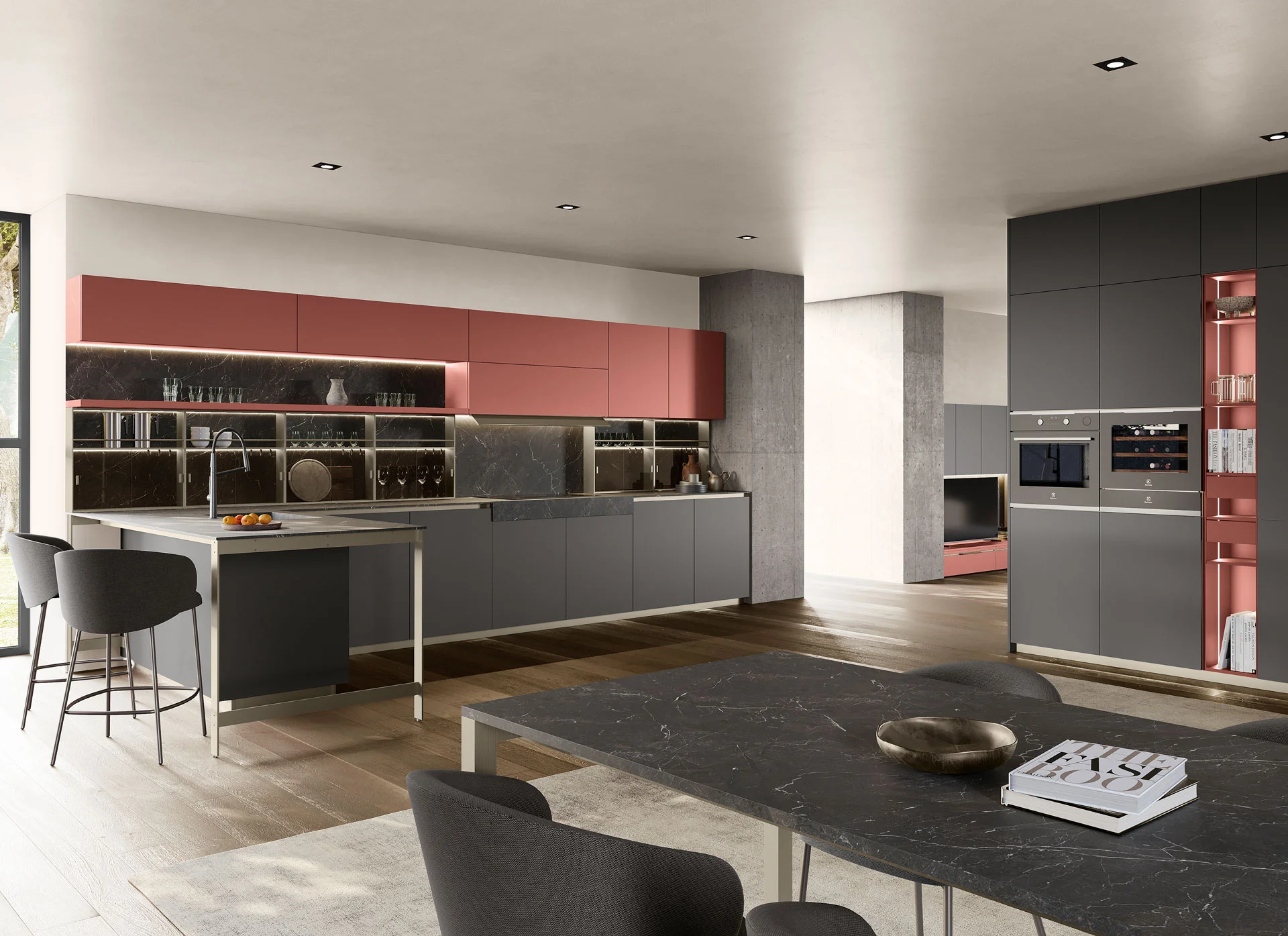 Color Lab - COLORLab is the model dedicated to Creo Kitchens lacquers. - Thanks to an extraordinary range of available lacq...