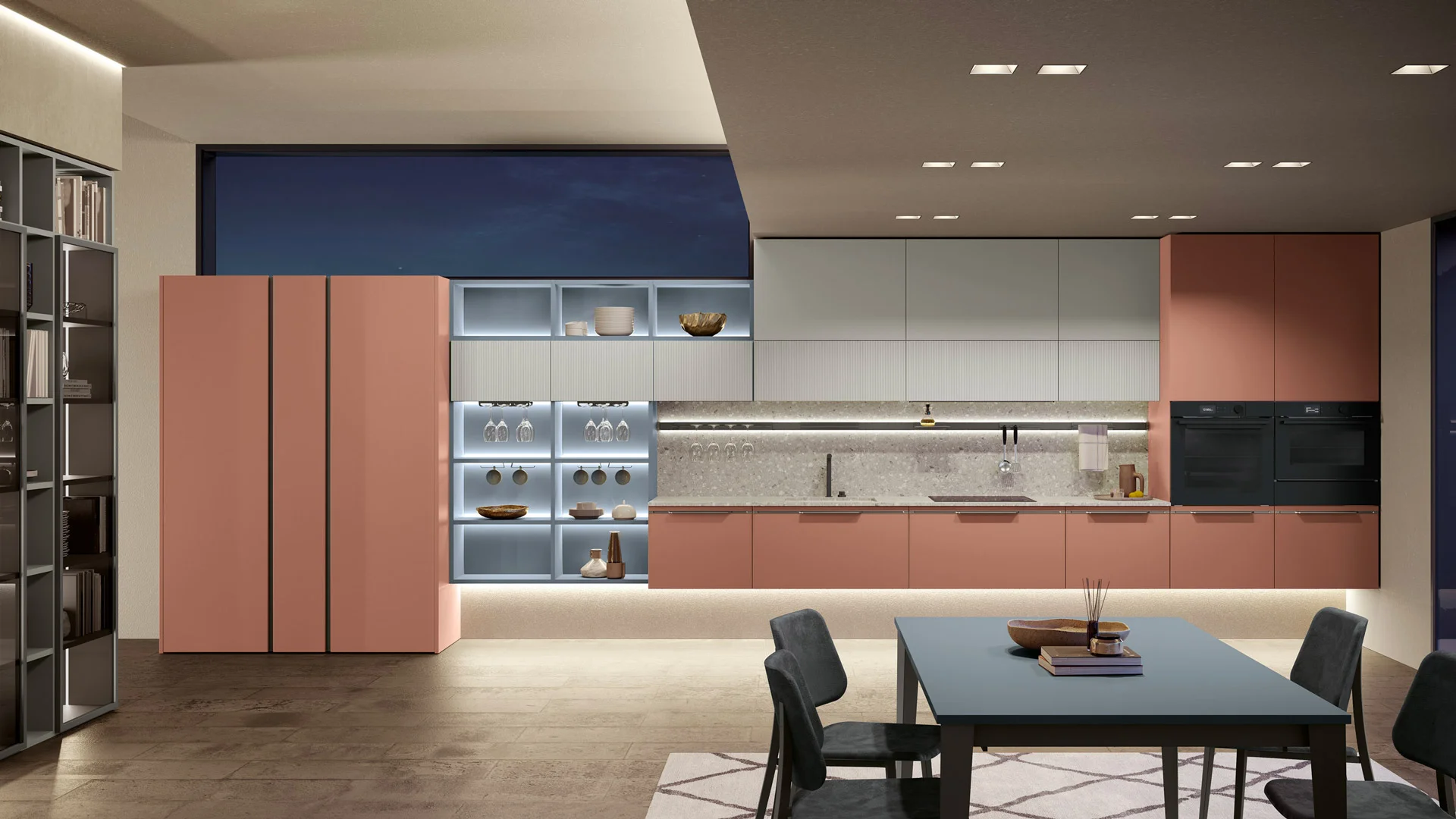 Color Lab - COLORLab is the model dedicated to Creo Kitchens lacquers. - Thanks to an extraordinary range of available lacq...
