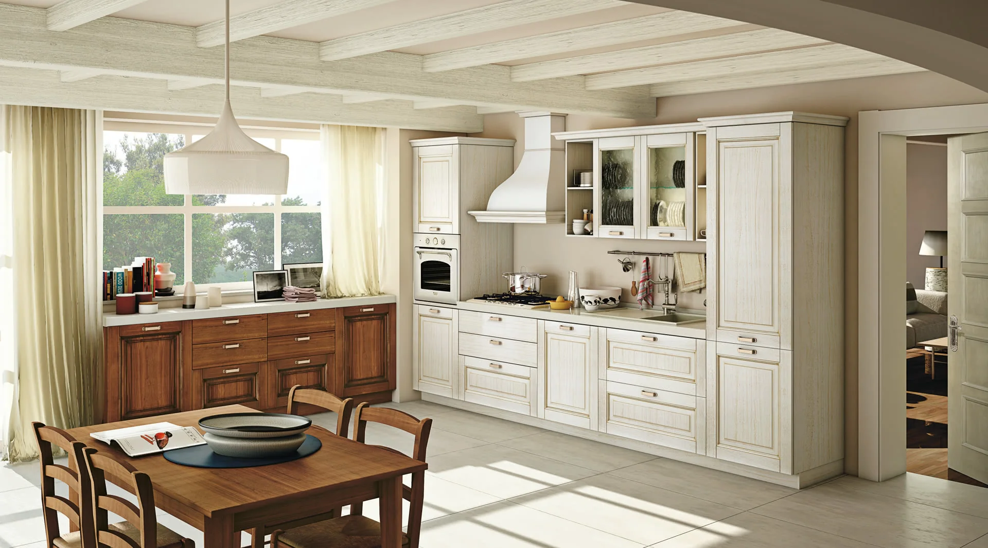Oprah - ultra-modern functionality Kitchen - A perfect balance between the style of yesteryear ...