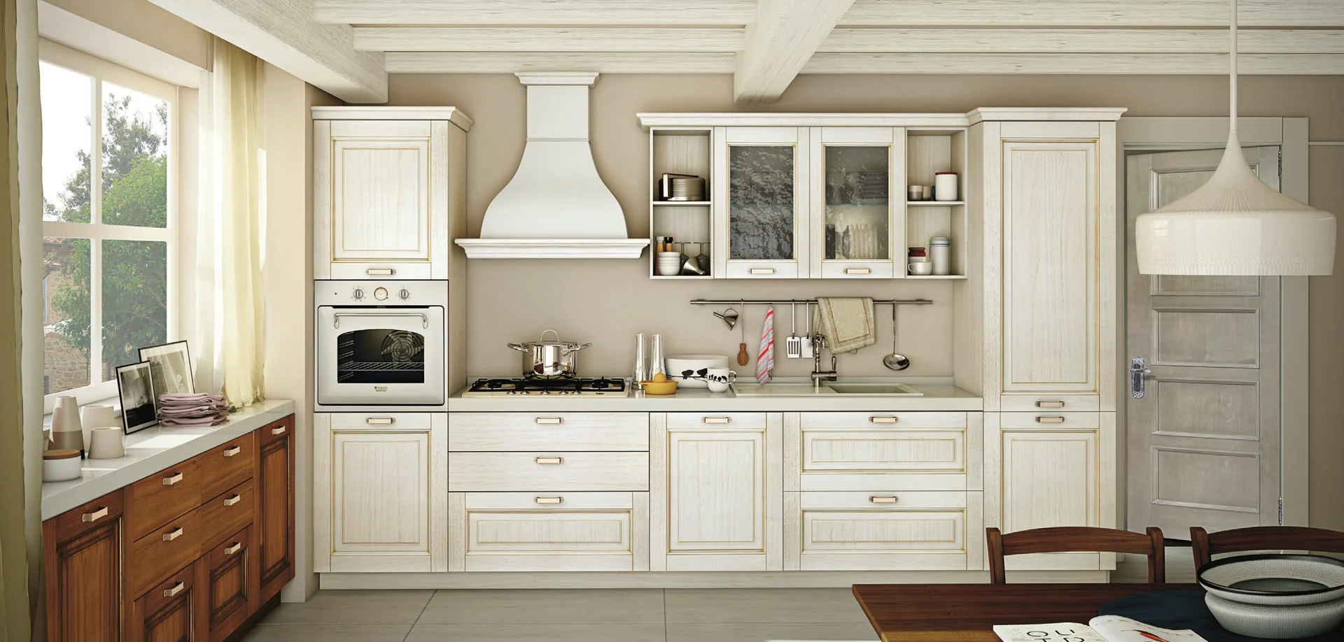 Oprah - ultra-modern functionality Kitchen - A perfect balance between the style of yesteryear ...