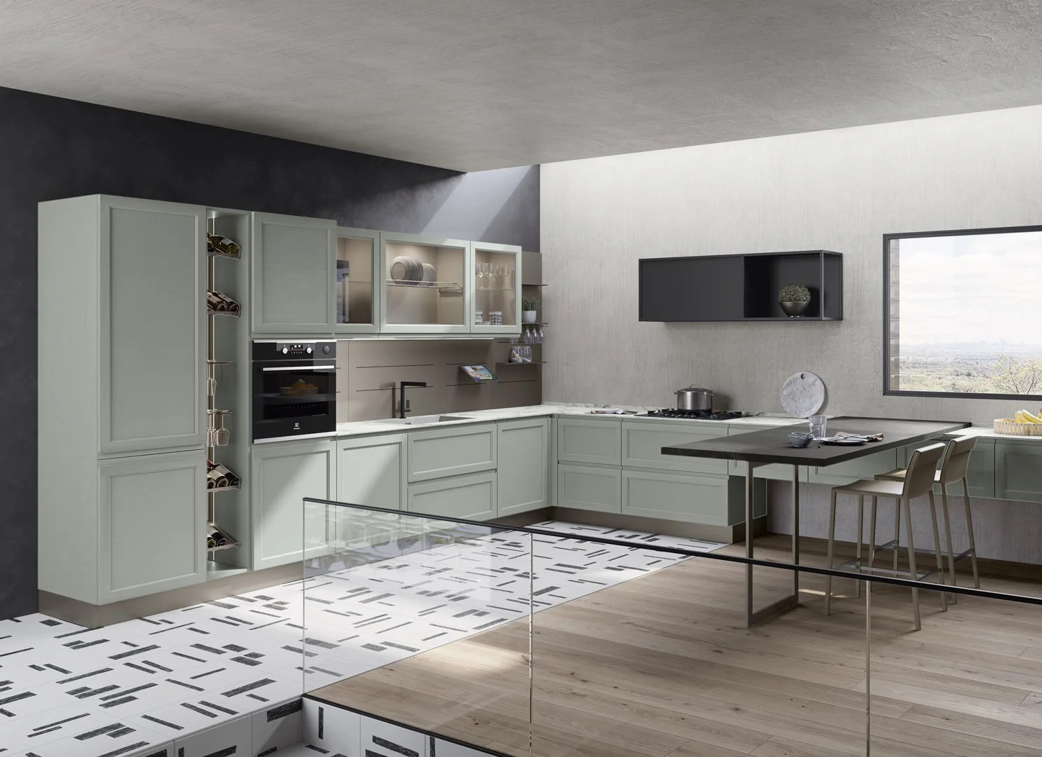 Selma - Functional environment kitchen - Selma is the ideal setting for anyone seeking a we...