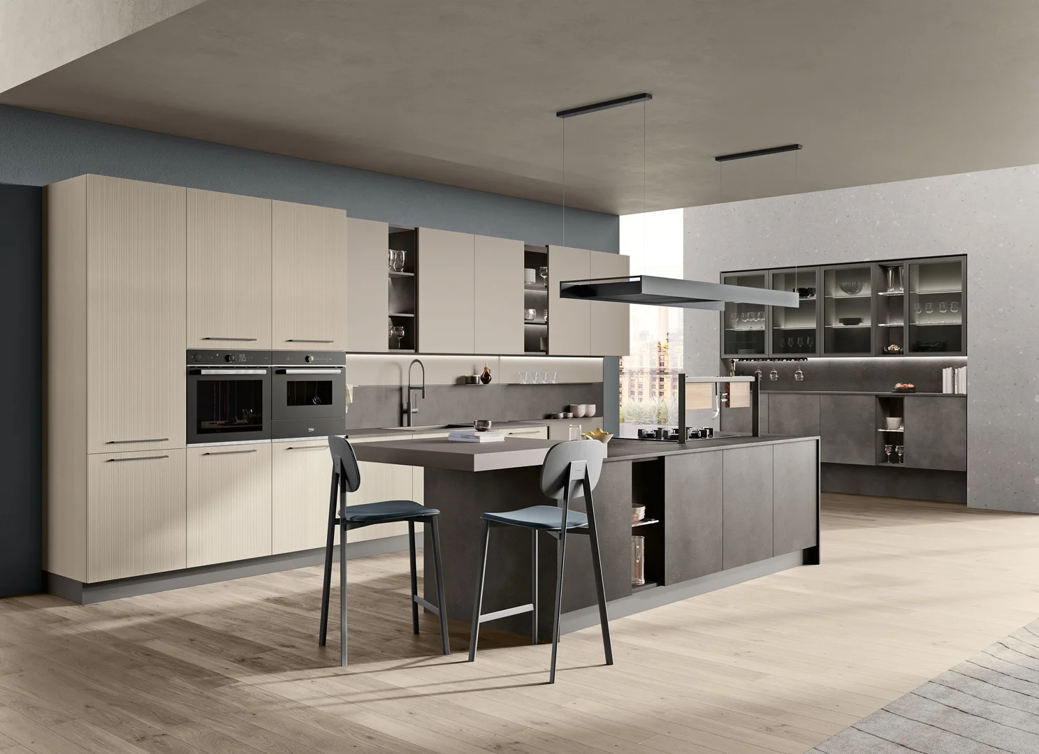 Tablet - Elegant, minimalist and functional Kitchen - Elegant, minimalist and functional. Presenting Tab...