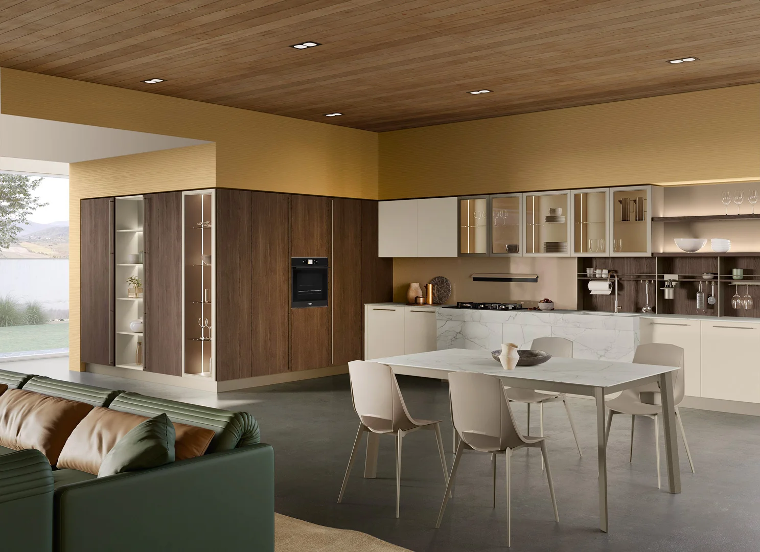 Tablet - Elegant, minimalist and functional Kitchen - Elegant, minimalist and functional. Presenting Tab...