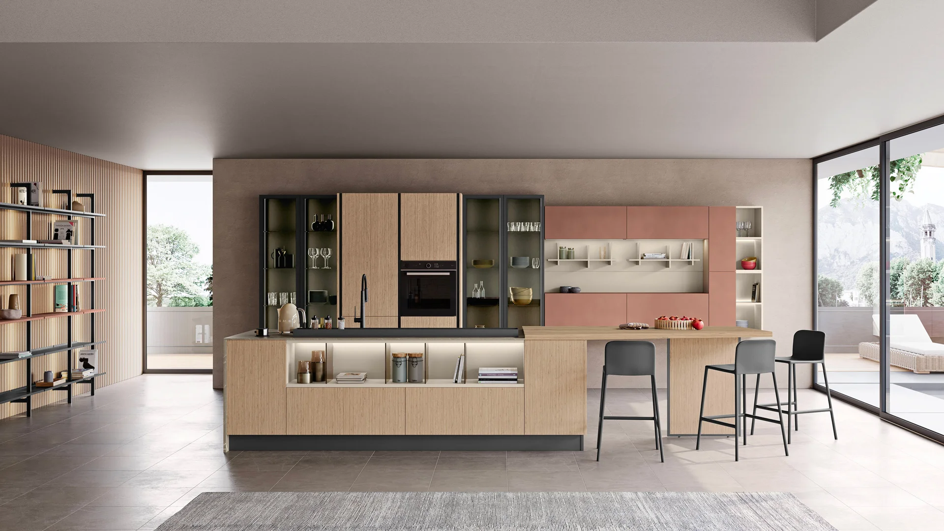 Tablet - Elegant, minimalist and functional Kitchen - Elegant, minimalist and functional. Presenting Tab...