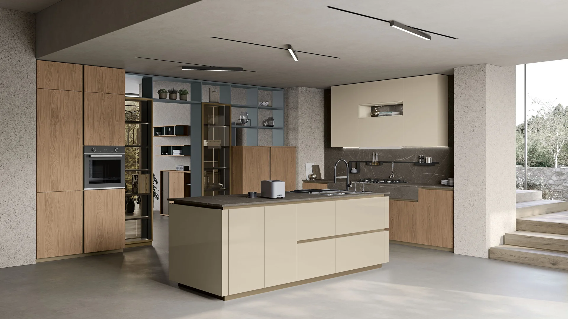 Tablet - Elegant, minimalist and functional Kitchen - Elegant, minimalist and functional. Presenting Tab...