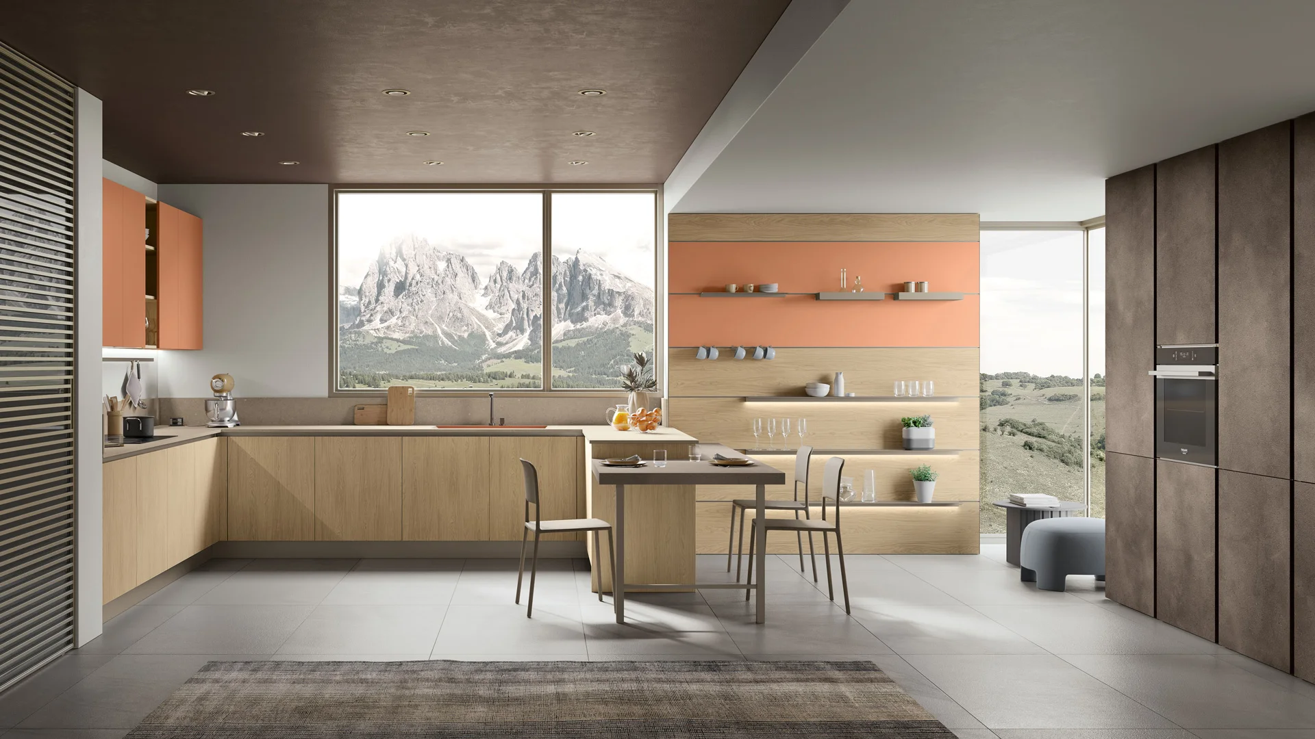 Tablet - Elegant, minimalist and functional Kitchen - Elegant, minimalist and functional. Presenting Tab...