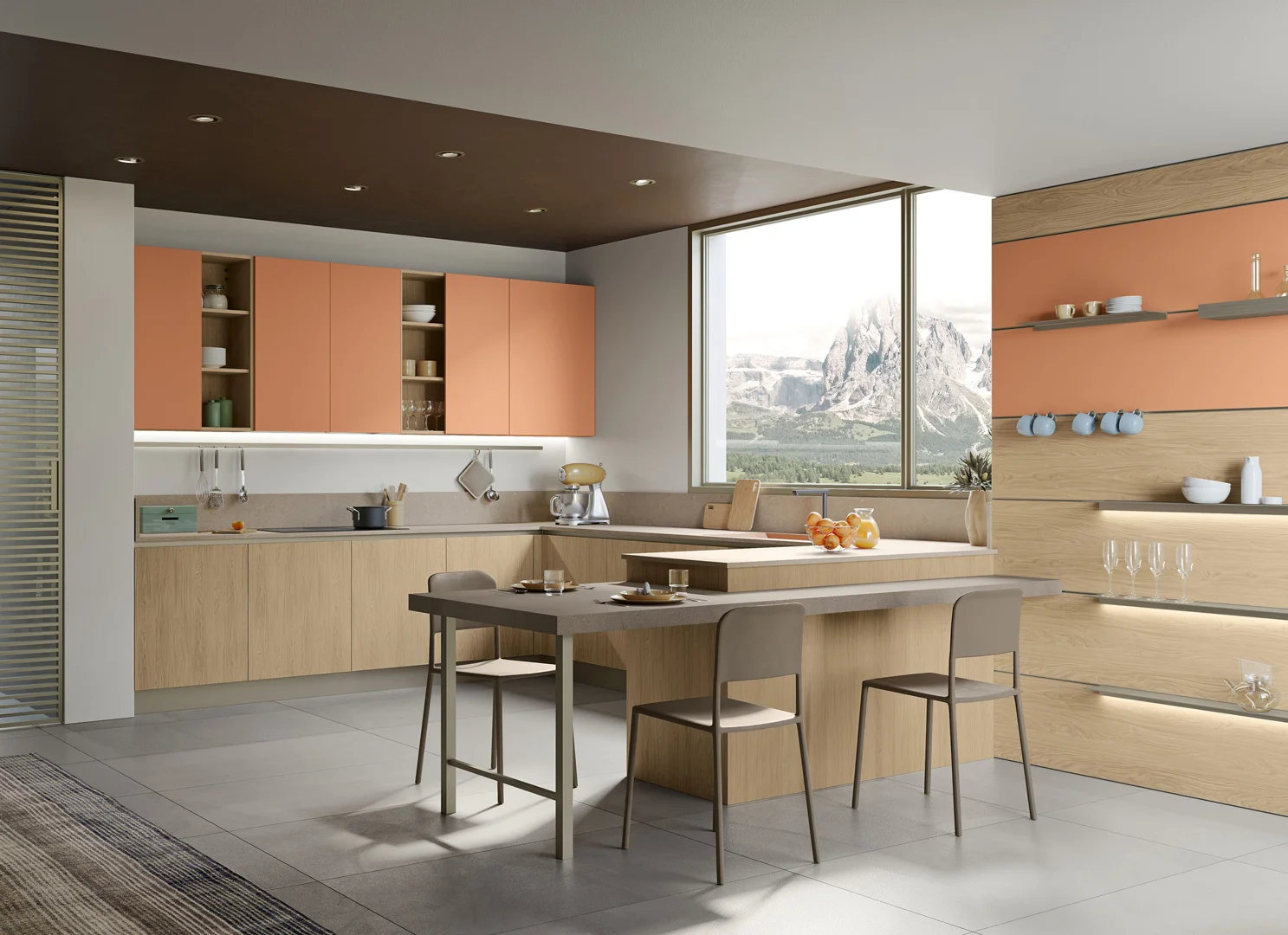 Tablet - Elegant, minimalist and functional Kitchen - Elegant, minimalist and functional. Presenting Tab...