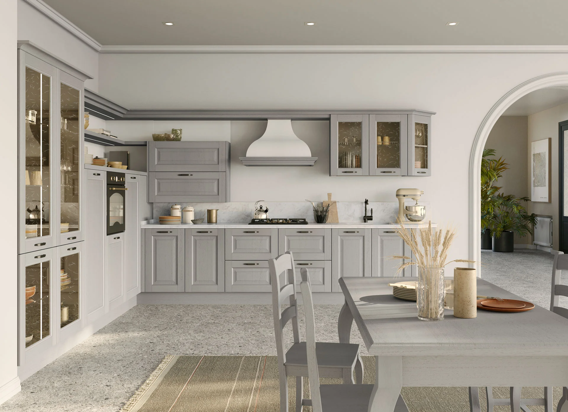 Oprah - ultra-modern functionality Kitchen - A perfect balance between the style of yesteryear ...