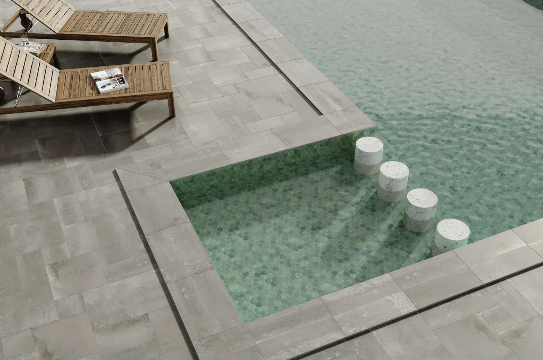 Realonda - original tile for designer - We are a Spanish manufacturer of flooring and wall... - Outside & Pool