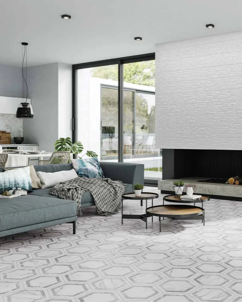 Realonda - original tile for designer - We are a Spanish manufacturer of flooring and wall... - Living Room